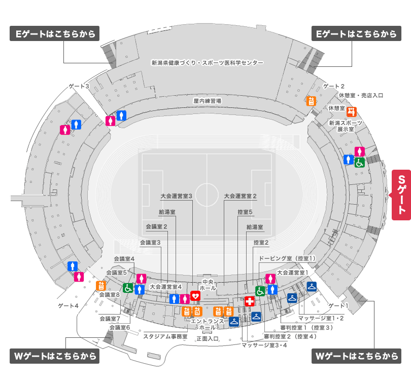 １階フロアマップ