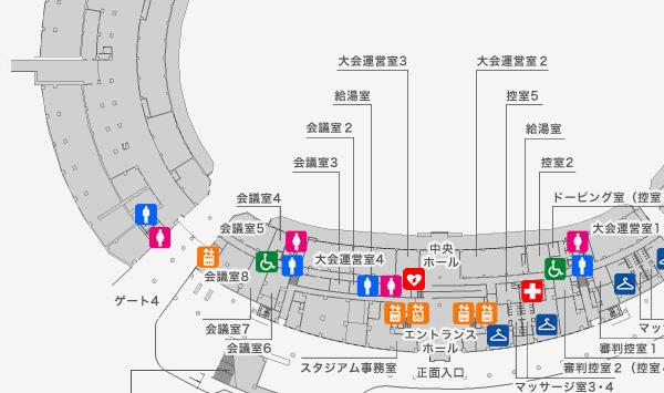 スタジアムマップ